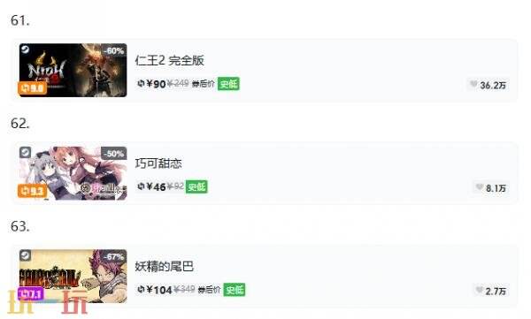 Steam今日史低游戏分享!9月15日史低佳作推荐