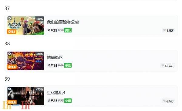 Steam今日史低游戏分享!9月16日史低佳作推荐