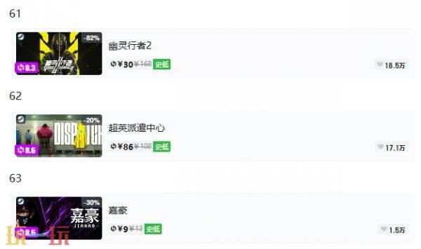 Steam今日史低游戏分享!9月16日史低佳作推荐