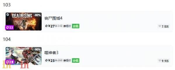 Steam今日史低游戏分享!9月16日史低佳作推荐