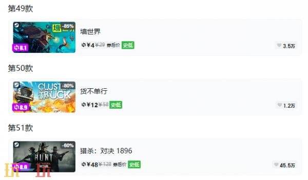 Steam今日史低游戏分享!9月17日史低佳作推荐