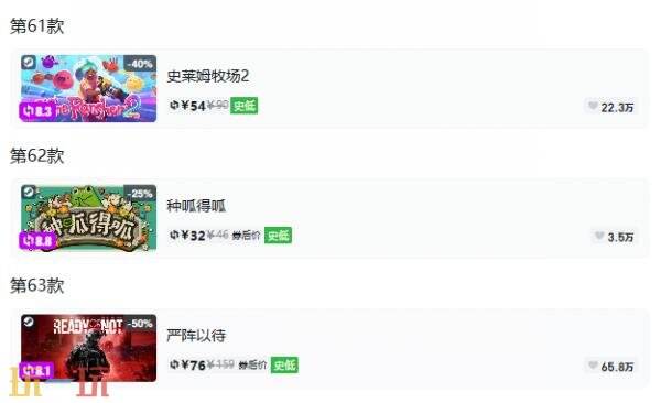 Steam今日史低游戏分享!9月17日史低佳作推荐