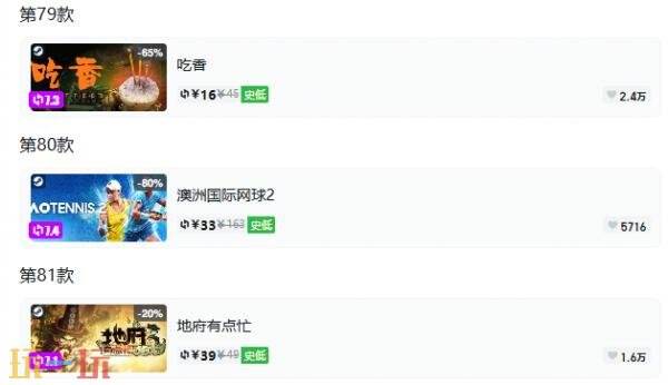 Steam今日史低游戏分享!9月17日史低佳作推荐