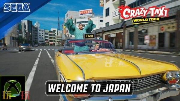 《疯狂出租车:极速环游》「日本」地图宣传预告发布