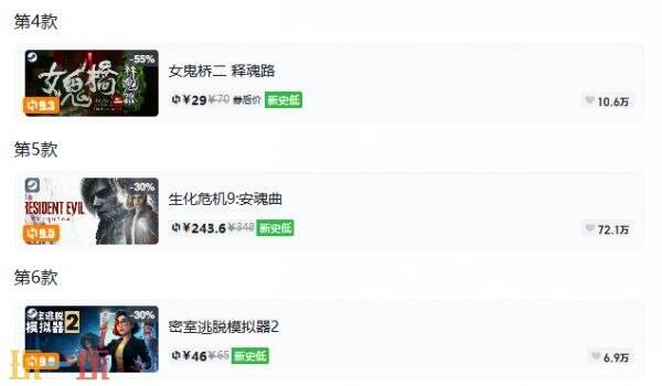 Steam今日史低游戏分享!9月18日史低佳作推荐