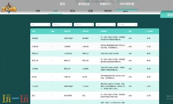宝石战争wiki 宝石战争图鉴大全