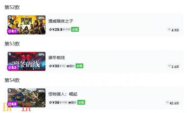 Steam今日史低游戏分享!9月21日史低佳作推荐