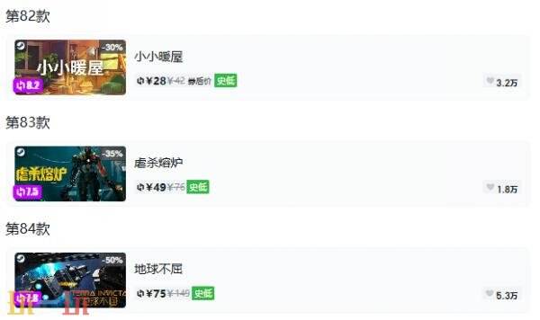 Steam今日史低游戏分享!9月21日史低佳作推荐