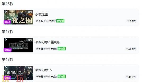 Steam今日史低游戏分享!9月21日史低佳作推荐