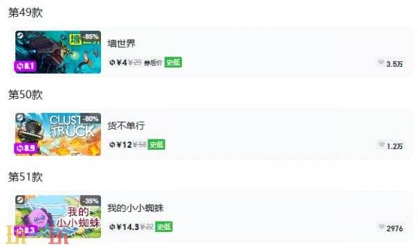 Steam今日史低游戏分享！9月22日史低佳作推荐