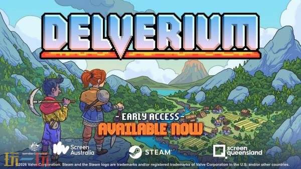 沙盒生存冒险游戏《Delverium》现已开启Steam抢先体验