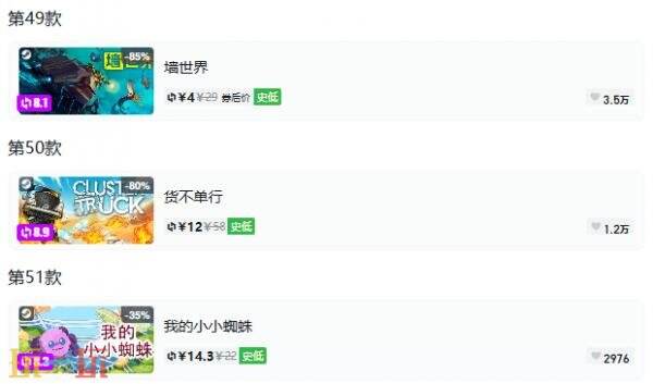 Steam今日史低游戏分享!9月23日史低佳作推荐