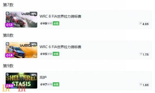 Steam今日史低游戏分享!9月23日史低佳作推荐