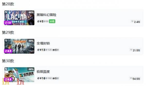 Steam今日史低游戏分享!9月23日史低佳作推荐