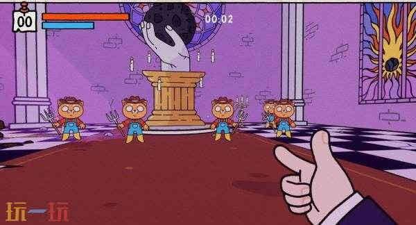 快节奏肉鸽FPS游戏《PSYCHOFINGER》将登陆Steam平台