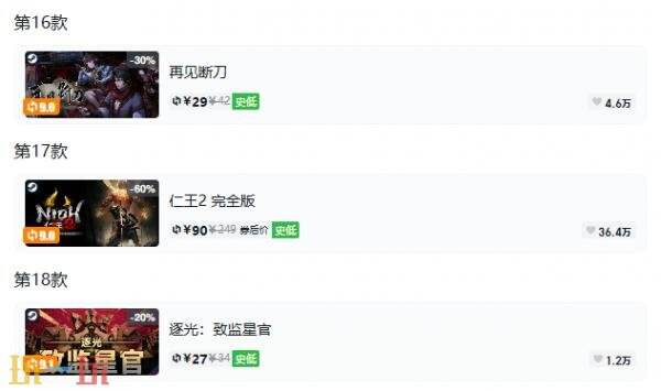 Steam今日史低游戏分享!9月24日史低佳作推荐