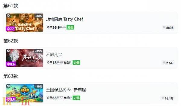 Steam今日史低游戏分享!9月29日史低佳作推荐