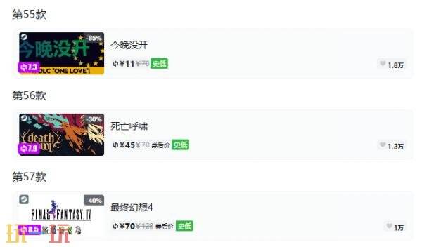Steam今日史低游戏分享！9月30日史低佳作推荐