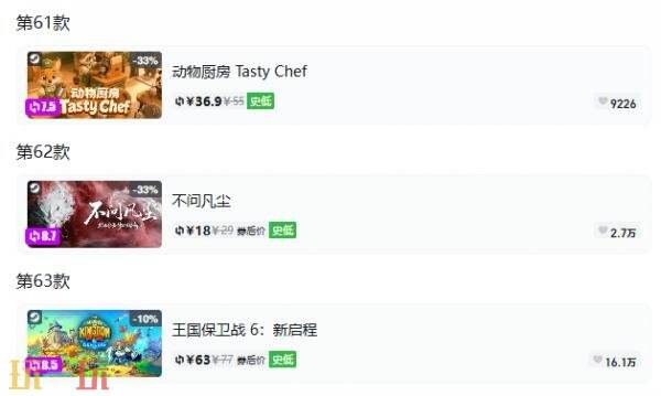 Steam今日史低游戏分享！9月30日史低佳作推荐