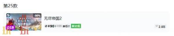 Steam今日史低游戏分享！9月30日史低佳作推荐