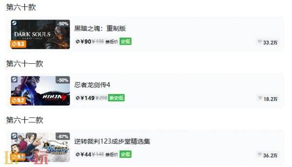 Steam今日史低游戏分享!10月06日史低佳作推荐