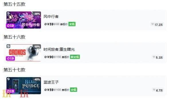 Steam今日史低游戏分享!10月06日史低佳作推荐