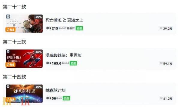 Steam今日史低游戏分享!10月07日史低佳作推荐