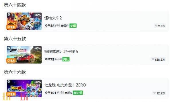 Steam今日史低游戏分享!10月07日史低佳作推荐