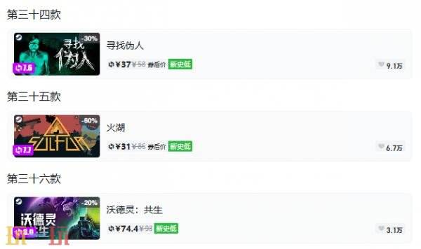 Steam今日史低游戏分享!10月13日史低佳作推荐