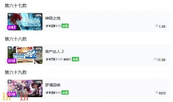 Steam今日史低游戏分享!10月13日史低佳作推荐
