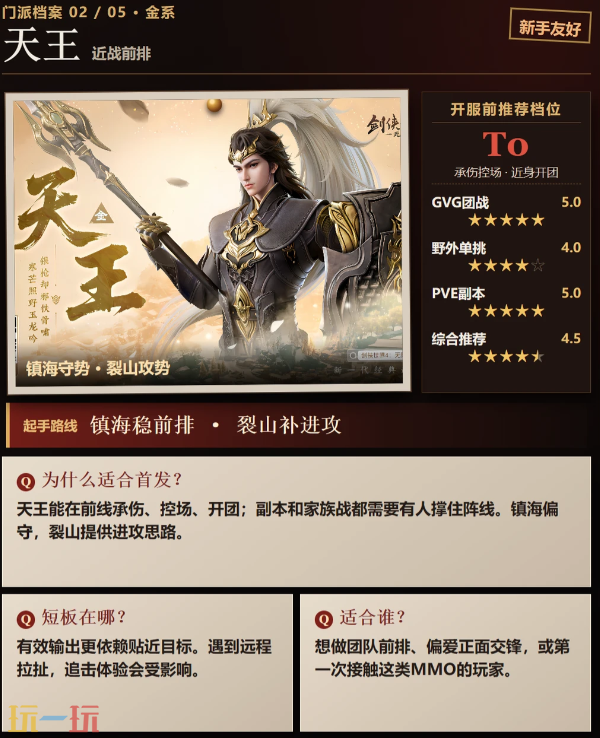 剑侠世界4无限什么职业好 剑侠世界4无限职业推荐