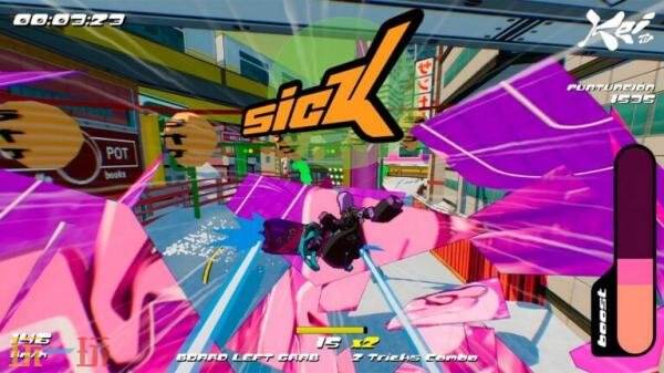限滑雪板游戏《HYPERyuki: Snowboard Syndicate》试玩demo即将推出