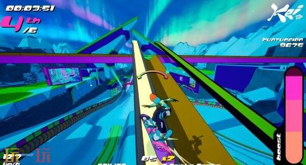 限滑雪板游戏《HYPERyuki: Snowboard Syndicate》试玩demo即将推出