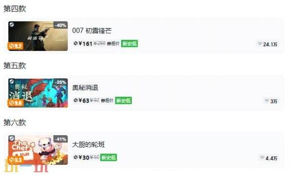 Steam今日史低游戏分享!10月19日史低佳作推荐