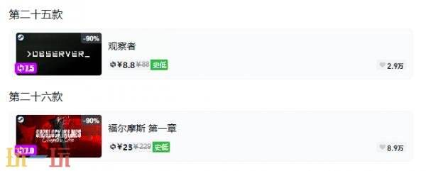 Steam今日史低游戏分享!10月19日史低佳作推荐