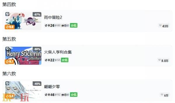 Steam今日史低游戏分享!10月20日史低佳作推荐