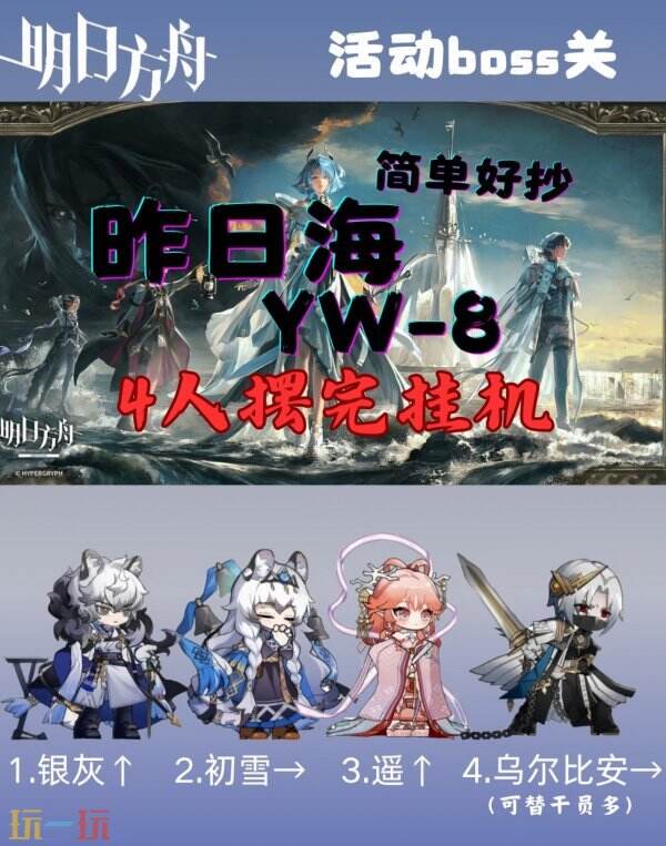 明日方舟昨日海yw8怎么打 明日方舟昨日海yw8攻略