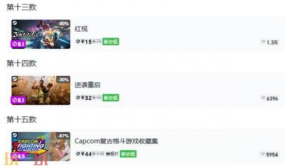 Steam今日史低游戏分享!10月21日史低佳作推荐