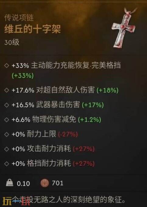 黎明行者之血传说项链维丘的十字架位置 黎明行者之血传说项链维丘的十字架在哪