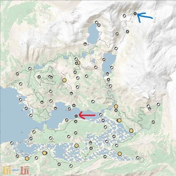越过山丘全地图位置 加拿大+阿尔及利亚五大地图+图例+各区域特点