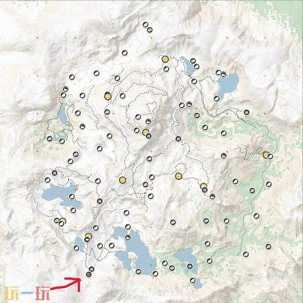 越过山丘全地图位置 加拿大+阿尔及利亚五大地图+图例+各区域特点