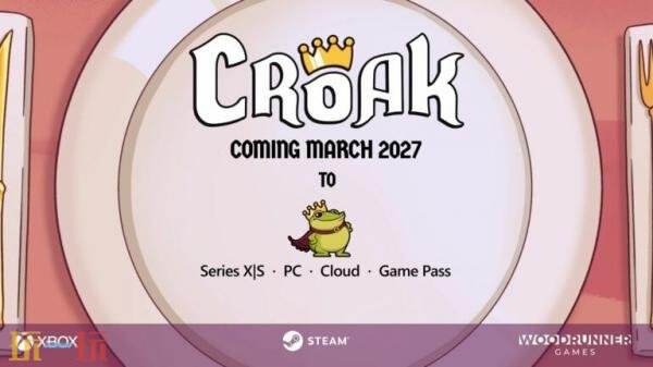 青蛙平台跳跃游戏《Croak》将于2027年3月推出