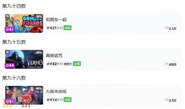 Steam今日史低游戏分享!10月22日史低佳作推荐