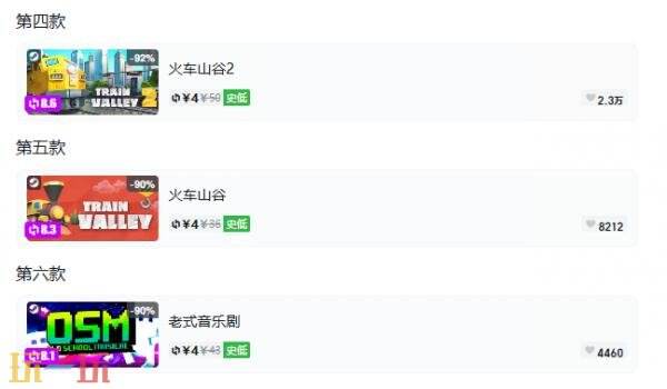 Steam今日史低游戏分享！10月23日史低佳作推荐