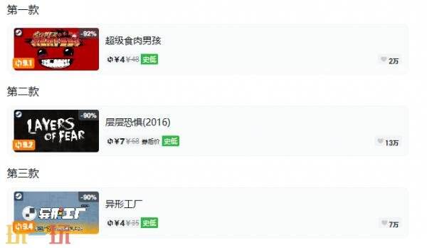 Steam今日史低游戏分享！10月23日史低佳作推荐