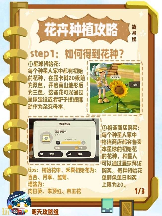 星布谷地种植攻略 星布谷地花卉种植篇