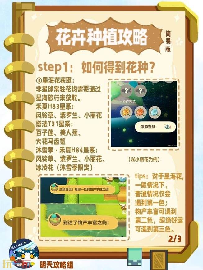 星布谷地种植攻略 星布谷地花卉种植篇