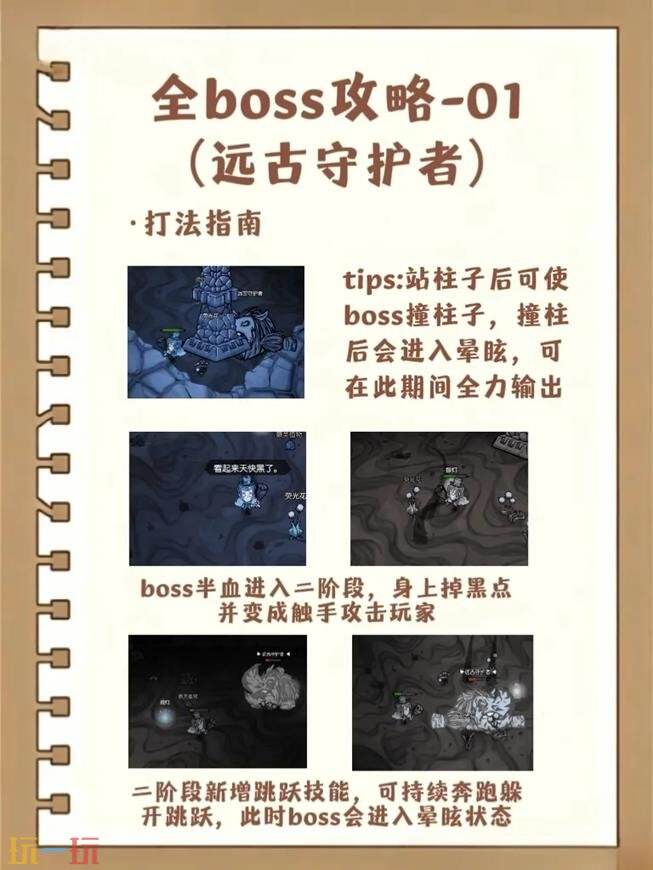饥困荒野手游洞穴boss远古守护者战斗攻略 饥困荒野手游远古守护者怎么打