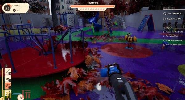 吹叶模拟游戏《Leaf Blower Co.》11月13日登陆PS5和Xbox平台