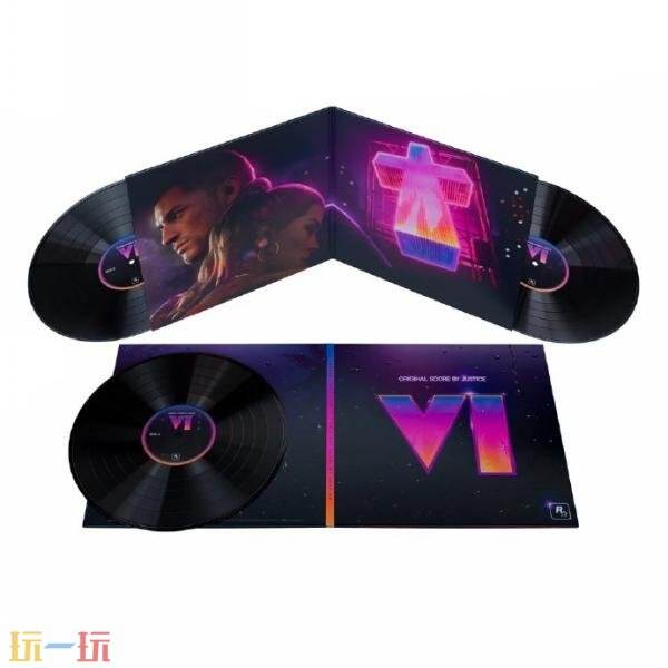GTA6原声黑胶《Grand Theft Auto VI: Original Score》12月11日发售